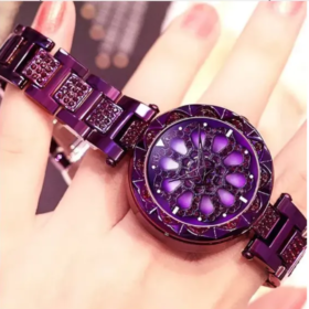 VIBE STEEL CHAIN WOMEN ROTATING Watch